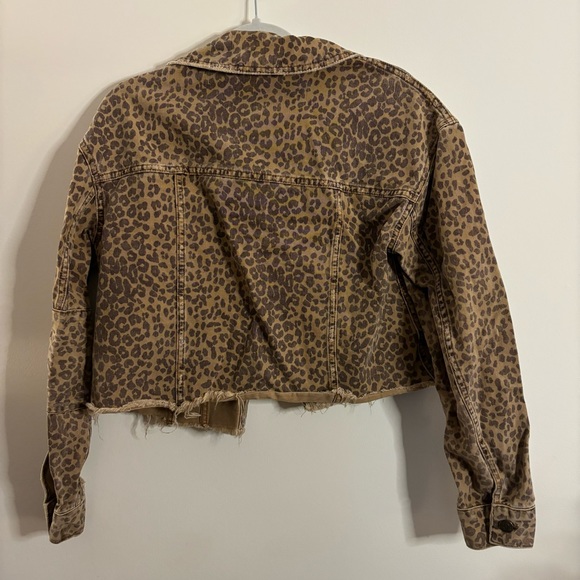 EUC Cropped Distressed Free People Jacket - Picture 3 of 5